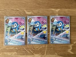 Pokémon piplup 3x first partner series 1 « 🇬🇧 »